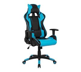 ΠΟΛΥΘΡΟΝΑ GAMING DARIUS HM1072.08 ΜΑΥΡΗ-ΣΙΕΛ 66,5x70x(122-129) cm - ΚΑΡΕΚΛΕΣ ΓΡΑΦΕΙΟΥ στο Milonadakis.gr