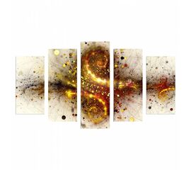 ΠΕΝΤΑΠΤΥΧΟΣ ΠΙΝΑΚΑΣ MDF EXPLOSION HM7206.07 100X60x0,3 εκ. - ΠΙΝΑΚΕΣ στο Milonadakis.gr