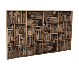 ΔΙΑΚΟΣΜΗΤΙΚΟ ΤΟΙΧΟΥ MYST HM4281 ΚΑΔΡΟ ΜΕ ΦΙΓΟΥΡΕΣ ΑΠΟ DRIFTWOOD 200x6x120Υεκ. - ΔΙΑΚΟΣΜΗΤΙΚΑ ΤΟΙΧΟΥ στο Milonadakis.gr