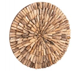 ΔΙΑΚΟΣΜΗΤΙΚΟ ΤΟΙΧΟΥ ΣΤΡΟΓΓΥΛΟ CHIIKI HM4298 DRIFTWOOD ΣΕ ΦΥΣΙΚΟ Φ60 εκ. - ΔΙΑΚΟΣΜΗΤΙΚΑ ΤΟΙΧΟΥ στο Milonadakis.gr