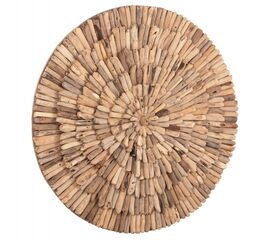ΔΙΑΚΟΣΜΗΤΙΚΟ ΤΟΙΧΟΥ ΣΤΡΟΓΓΥΛΟ CHIIKI HM4299 DRIFTWOOD ΣΕ ΦΥΣΙΚΟ Φ80 εκ. - ΔΙΑΚΟΣΜΗΤΙΚΑ ΤΟΙΧΟΥ στο Milonadakis.gr