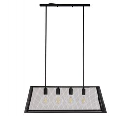 ΦΩΤΙΣΤΙΚΟ ΟΡΟΦΗΣ ΚΡΕΜΑΣΤΟ HM4179 ΜΑΥΡΟ ΜΕΤΑΛΛΙΚΟ 4-ΦΩΤΟ 78x30,5x26Υεκ. - ΦΩΤΙΣΤΙΚΑ ΟΡΟΦΗΣ στο Milonadakis.gr