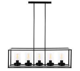 ΦΩΤΙΣΤΙΚΟ ΟΡΟΦΗΣ ΚΡΕΜΑΣΤΟ HM4082 ΜΑΥΡΟ ΜΕΤΑΛΛΟ ΚΑΙ ΓΥΑΛΙ 80x25x23,5-85Yεκ. - ΦΩΤΙΣΤΙΚΑ ΟΡΟΦΗΣ στο Milonadakis.gr