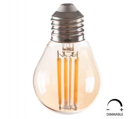 ΛΑΜΠΤΗΡΑΣ HM4046.02 LED FILAMENT 6W E27 3000K GOLD DIMMABLE - ΦΩΤΙΣΜΟΣ ΟΙΚΟΝΟΜΙΑΣ στο Milonadakis.gr