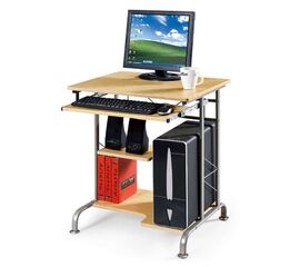 ΓΡΑΦΕΙΟ 65Χ50Χ75εκ.MDF/PVC/ΜΕΤΑΛ. ΑΣΗΜΙ - ΓΡΑΦΕΙΑ στο Milonadakis.gr