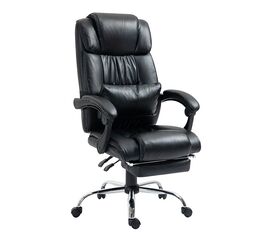 A5250 ΜΑΥΡO PU ΠΟΛΥΘΡ./ΜΕ ΥΠΟΠΟΔΙΟ 66Χ77Χ48-113/57-122εκ. - ΚΑΡΕΚΛΕΣ ΓΡΑΦΕΙΟΥ στο Milonadakis.gr