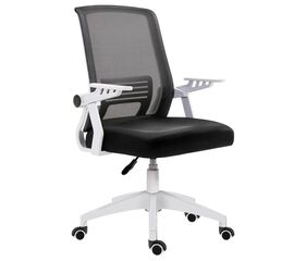 A1180W ΛΕΥΚΟ/ΜΑΥΡΟ MESH ΠΟΛ/ΝΑ ΓΡΑΦΕΙΟΥ 59Χ57Χ44-90/52-97εκ. - ΚΑΡΕΚΛΕΣ ΓΡΑΦΕΙΟΥ στο Milonadakis.gr