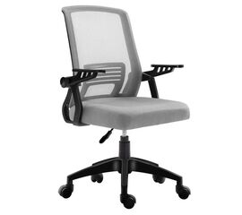 A1180B ΜΑΥΡΟ/ΓΚΡΙ MESH ΠΟΛ/ΝΑ ΓΡΑΦΕΙΟΥ 59Χ57Χ44-90/52-97εκ. - ΚΑΡΕΚΛΕΣ ΓΡΑΦΕΙΟΥ στο Milonadakis.gr