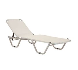 ADEL ΞΑΠΛΩΣΤΡΑ OFF WHITE ΤΕΧΤ.ΑΛΟΥΜΙΝ 25Χ25 193X59X30εκ. - ΞΑΠΛΩΣΤΡΕΣ στο Milonadakis.gr