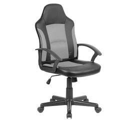 A6130 ΜΑΥΡΟ/ΓΚΡΙ ΠΟΛΥΘΡΟΝΑ ΓΡΑΦΕΙΟΥ 57X57X42-100/52-110εκ. - ΚΑΡΕΚΛΕΣ ΓΡΑΦΕΙΟΥ στο Milonadakis.gr