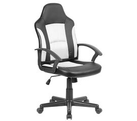 A6130 ΜΑΥΡΟ/ΛΕΥΚΟ ΠΟΛΥΘΡΟΝΑ ΓΡΑΦΕΙΟΥ 57X57X42-100/52-110εκ. - ΚΑΡΕΚΛΕΣ ΓΡΑΦΕΙΟΥ στο Milonadakis.gr