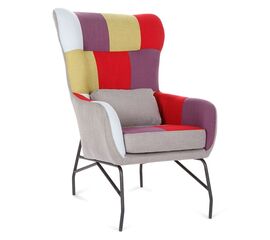 ADA ΜΠΕΡΖΕΡΑ PATCHWORK ΥΦΑΣΜΑ 66Χ81Χ102εκ. - ΠΟΛΥΘΡΟΝΕΣ-ΜΠΕΡΖΕΡΕΣ στο Milonadakis.gr