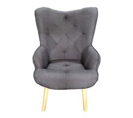 ADRIA ΜΠΕΡΖΕΡΑ DARK GREY ΥΦΑΣΜΑ 65Χ64Χ44-96εκ. - ΠΟΛΥΘΡΟΝΕΣ-ΜΠΕΡΖΕΡΕΣ στο Milonadakis.gr