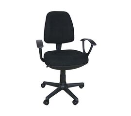 BS750 ΜΑΥΡΟ ΥΦΑΣΜΑ ΠΟΛΥΘΡΟΝΑ ΓΡΑΦΕΙΟΥ 64X56X41-90/51-98εκ. - ΚΑΡΕΚΛΕΣ ΓΡΑΦΕΙΟΥ στο Milonadakis.gr