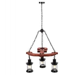ΦΩΤΙΣΤΙΚΟ ΟΡΟΦΗΣ 3-ΦΩΤΟ HM4115 ΞΥΛΟ-ΜΕΤΑΛΛΟ-ΓΥΑΛΙ 115Υ εκ. - ΦΩΤΙΣΤΙΚΑ ΟΡΟΦΗΣ στο Milonadakis.gr