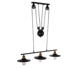 ΦΩΤΙΣΤΙΚΟ ΟΡΟΦΗΣ 3-ΦΩΤΟ HM4120 ΜΕΤΑΛΛΟ ΣΕ ΜΑΥΡΟ ΧΡΩΜΑ 91x91x95,5Υεκ - ΦΩΤΙΣΤΙΚΑ ΟΡΟΦΗΣ στο Milonadakis.gr