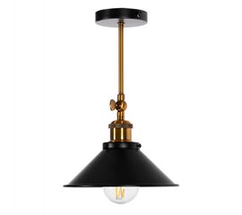 ΦΩΤΙΣΤΙΚΟ ΟΡΟΦΗΣ/ΤΟΙΧΟΥ HM4121 ΜΕΤΑΛΛΙΚΟ ΣΕ ΜΑΥΡΟ-ΧΡΥΣΟ Φ21x31Υεκ. - ΦΩΤΙΣΤΙΚΑ ΟΡΟΦΗΣ στο Milonadakis.gr