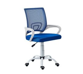 A1850 SW ΛΕΥΚΟ/ΜΠΛΕ MESH ΠΟΛΥΘΡΟΝΑ ΓΡΑΦΕΙΟΥ  62Χ52Χ43-84/50-93εκ. - ΚΑΡΕΚΛΕΣ ΓΡΑΦΕΙΟΥ στο Milonadakis.gr