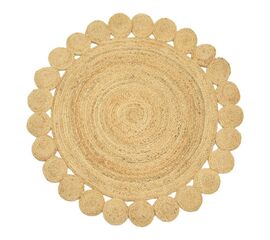 Χαλί Voni Inart φυσικό γιούτα100x100x1εκ - ΧΑΛΙΑ στο Milonadakis.gr