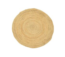 Χαλί Solon Inart φυσικό γιούτα 100x100x1εκ - ΧΑΛΙΑ στο Milonadakis.gr