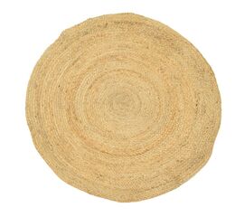 Χαλί Solon Inart φυσικό γιούτα 120x120x1εκ - ΧΑΛΙΑ στο Milonadakis.gr