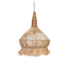 ΦΩΤΙΣΤΙΚΟ ΟΡΟΦΗΣ ΑΠΟ ΙΝΕΣ ΑΜΠΑΚΑ ΚΑΙ ΜΠΑΝΑΝΑΣ ΣΕ ΦΥΣΙΚΟ 55x55x75Yεκ.HM7774 - ΦΩΤΙΣΤΙΚΑ ΟΡΟΦΗΣ στο Milonadakis.gr