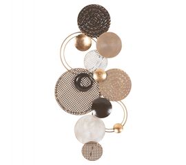 ΔΙΑΚΟΣΜΗΤΙΚΟ ΤΟΙΧΟΥ HM4215 ΜΕΤΑΛΛΟ ΣΕ ΓΗΙΝΑ ΧΡΩΜΑΤΑ 60x5x122 εκ. - ΔΙΑΚΟΣΜΗΤΙΚΑ ΤΟΙΧΟΥ στο Milonadakis.gr