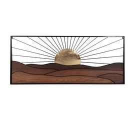 ΔΙΑΚΟΣΜΗΤΙΚΟ ΤΟΙΧΟΥ HM4219 ΔΙΑΦΟΡΕΣ ΑΠΟΧΡΩΣΕΙΣ ΞΥΛΟΥ-ΜΑΥΡΟ ΜΕΤΑΛΛΟ 117x3x50Υεκ. - ΔΙΑΚΟΣΜΗΤΙΚΑ ΤΟΙΧΟΥ στο Milonadakis.gr