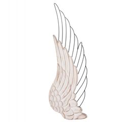 ΔΙΑΚΟΣΜΗΤΙΚΟ ΤΟΙΧΟΥ ΣΕΤ 2ΤΜΧ ΦΤΕΡΑ HM4223 MDF ΣΕ ΛΕΥΚΟ-ΜΑΥΡΟ ΜΕΤΑΛΛΟ 39x1,5x92Υ εκ. - ΔΙΑΚΟΣΜΗΤΙΚΑ ΤΟΙΧΟΥ στο Milonadakis.gr