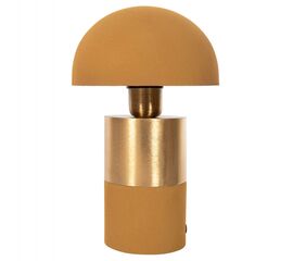 ΕΠΙΤΡΑΠΕΖΙΟ ΦΩΤΙΣΤΙΚΟ PUNE HM4255.09 ΜΕΤΑΛΛΟ ΣΕ ΜΟΥΣΤΑΡΔΙ-ΧΡΥΣΟ Φ18x28Υ εκ. - ΕΠΙΤΡΑΠΕΖΙΑ ΦΩΤΙΣΤΙΚΑ στο Milonadakis.gr