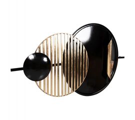 ΔΙΑΚΟΣΜΗΤΙΚΟ ΤΟΙΧΟΥ HM4201 ΜΕΤΑΛΛΟ ΣΕ ΜΑΥΡΟ & ΧΡΥΣΟ 81,5x46,5Y εκ. - ΔΙΑΚΟΣΜΗΤΙΚΑ ΤΟΙΧΟΥ στο Milonadakis.gr