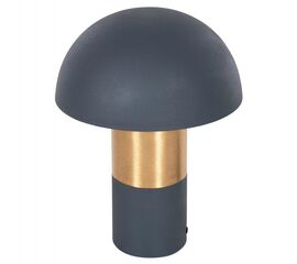 ΕΠΙΤΡΑΠΕΖΙΟ ΦΩΤΙΣΤΙΚΟ PUNE HM4253.05 ΜΕΤΑΛΛΟ ΣΕ ΜΠΛΕ ΑΝΘΡΑΚΙ-ΧΡΥΣΟ Φ31x41,5Υ εκ. - ΕΠΙΤΡΑΠΕΖΙΑ ΦΩΤΙΣΤΙΚΑ στο Milonadakis.gr