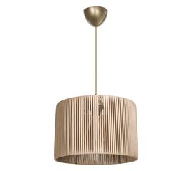 Φωτιστικό οροφής μονόφωτο PWL-1118 pakoworld Ε27 φυσικό Φ30x75εκ - ΦΩΤΙΣΤΙΚΑ ΟΡΟΦΗΣ στο Milonadakis.gr