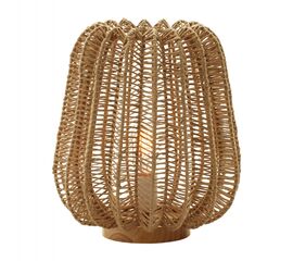 ΕΠΙΤΡΑΠΕΖΙΟ ΦΩΤΙΣΤΙΚΟ HM4350 ΜΕΤΑΛΛΟ ΜΕ PAPER ROPE ΣΕ ΦΥΣΙΚΟ Φ29Χ34Υεκ. - ΕΠΙΤΡΑΠΕΖΙΑ ΦΩΤΙΣΤΙΚΑ στο Milonadakis.gr