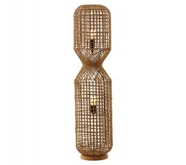 ΦΩΤΙΣΤΙΚΟ ΔΑΠΕΔΟΥ HM4358 ΜΕΤΑΛΛΟ-PAPER ROPE ΣΕ ΚΑΦΕ-2 ΛΑΜΠΕΣ Φ25x102Υεκ. - ΦΩΤΙΣΤΙΚΑ ΔΑΠΕΔΟΥ στο Milonadakis.gr