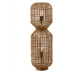 ΦΩΤΙΣΤΙΚΟ ΔΑΠΕΔΟΥ HM4359 ΜΕΤΑΛΛΟ-PAPER ROPE ΣΕ ΚΑΦΕ-2 ΛΑΜΠΕΣ Φ25x78,5Υεκ. - ΦΩΤΙΣΤΙΚΑ ΔΑΠΕΔΟΥ στο Milonadakis.gr