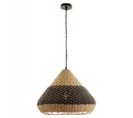 ΦΩΤΙΣΤΙΚΟ ΟΡΟΦΗΣ ΚΡΕΜΑΣΤΟ HM4354 ΦΥΣΙΚΟ RAΤΤΑΝ-PAPER ROPE-ΦΥΣΙΚΟ&ΜΑΥΡΟ Φ54x42-145Υεκ. - ΦΩΤΙΣΤΙΚΑ ΟΡΟΦΗΣ στο Milonadakis.gr