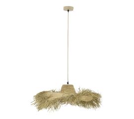 Φωτιστικό οροφής Naloa Inart E27 φυσικό Φ72x16εκ - ΦΩΤΙΣΤΙΚΑ ΟΡΟΦΗΣ στο Milonadakis.gr