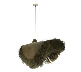 Φωτιστικό οροφής Merli Inart E27 φυσικό Φ120x15εκ - ΦΩΤΙΣΤΙΚΑ ΟΡΟΦΗΣ στο Milonadakis.gr