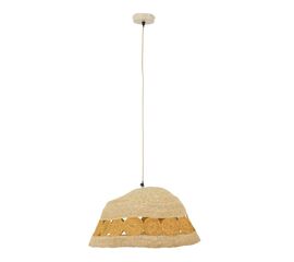 Φωτιστικό οροφής Gervi Inart E27 φυσικό Φ50x110εκ - ΦΩΤΙΣΤΙΚΑ ΟΡΟΦΗΣ στο Milonadakis.gr