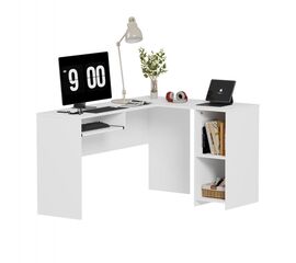 ΓΩΝΙΑΚΟ ΓΡΑΦΕΙΟ SHIG HM2135.03 MDF ΣΕ ΛΕΥΚΟ 140x120x75Υεκ - ΓΡΑΦΕΙΑ στο Milonadakis.gr