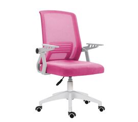 A1180W ΛΕΥΚΟ/ΡΟΖ MESH ΠΟΛ/ΝΑ ΓΡΑΦΕΙΟΥ 59Χ57Χ44-90/52-97εκ. - ΚΑΡΕΚΛΕΣ ΓΡΑΦΕΙΟΥ στο Milonadakis.gr