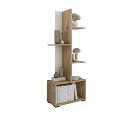 ΒΙΒΛΙΟΘΗΚΗ TRIVIO HM18195.03 ΜΕΛΑΜΙΝΗ ΣΕ ΛΕΥΚΟ-ATLANTIS GREEN 50x25x127Υεκ. - ΒΙΒΛΙΟΘΗΚΕΣ στο Milonadakis.gr