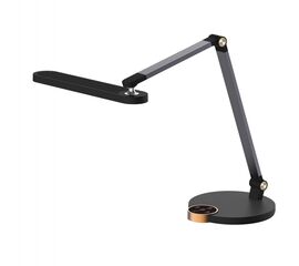 ΦΩΤΙΣΤΙΚΟ ΓΡΑΦΕΙΟΥ LED BLAIN PRO HM4454.02 ΜΑΥΡΗ ΒΑΣΗ ABS-ΓΚΡΙ ΑΛΟΥΜΙΝΙΟ 51,8x40Υεκ. - ΕΠΙΤΡΑΠΕΖΙΑ ΦΩΤΙΣΤΙΚΑ στο Milonadakis.gr