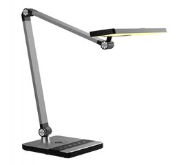 ΦΩΤΙΣΤΙΚΟ ΓΡΑΦΕΙΟΥ LED BLAIN PRO HM4461.08 ΑΣΗΜΙ ΜΑΤ ABS 35x43,9Υεκ. - ΕΠΙΤΡΑΠΕΖΙΑ ΦΩΤΙΣΤΙΚΑ στο Milonadakis.gr