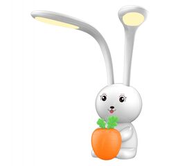 ΠΑΙΔΙΚΟ ΦΩΤΙΣΤΙΚΟ ΓΡΑΦΕΙΟΥ LED BADOO ΚΟΥΝΕΛΑΚΙ HM4456.01 ΛΕΥΚΟ ABS - ΕΠΙΤΡΑΠΕΖΙΑ ΦΩΤΙΣΤΙΚΑ στο Milonadakis.gr