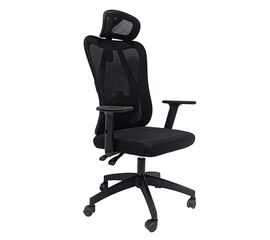 ΚΑΡΕΚΛΑ ΓΡΑΦΕΙΟΥ MEXER HM1195.01 ΜΑΥΡΟ MESH-ΜΕΤΑΛ.ΒΑΣΗ-NYLON ΣΚΕΛΕΤΟΣ 60x49x130Υεκ. - ΚΑΡΕΚΛΕΣ ΓΡΑΦΕΙΟΥ στο Milonadakis.gr