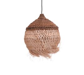 Φωτιστικό οροφής Fiorine Inart abaca σε φυσικό χρώμα Φ55x70εκ - ΦΩΤΙΣΤΙΚΑ ΟΡΟΦΗΣ στο Milonadakis.gr