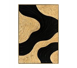 ΠΙΝΑΚΑΣ ΤΟΙΧΟΥ 3D HM4548.02 ΜΕ ΚΟΡΝΙΖΑ ΜΠΕΖ-ΧΕΙΡΟΠΟΙΗΤΑ ΣΧΕΔΙΑ 62x4,5Χ92Υεκ. - ΠΙΝΑΚΕΣ στο Milonadakis.gr