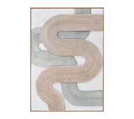 ΠΙΝΑΚΑΣ ΤΟΙΧΟΥ 3D HM4557 ΜΕ ΚΟΡΝΙΖΑ ΜΠΕΖ-ΧΕΙΡΟΠΟΙΗΤΕΣ ΚΑΜΠΥΛΕΣ 72x5Χ102Υεκ. - ΠΙΝΑΚΕΣ στο Milonadakis.gr